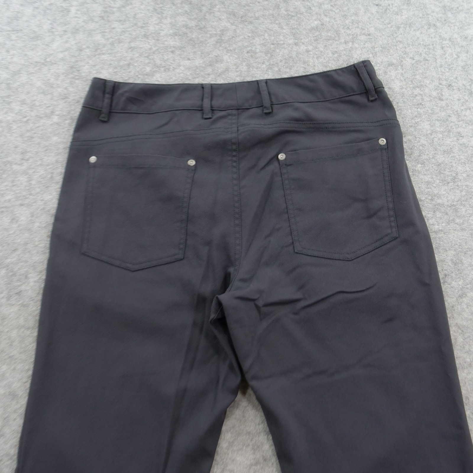 Outlier Pants Mens 32 Gray Straight Double Weave Canvas Workwear Mid Rise — image 3 of 8